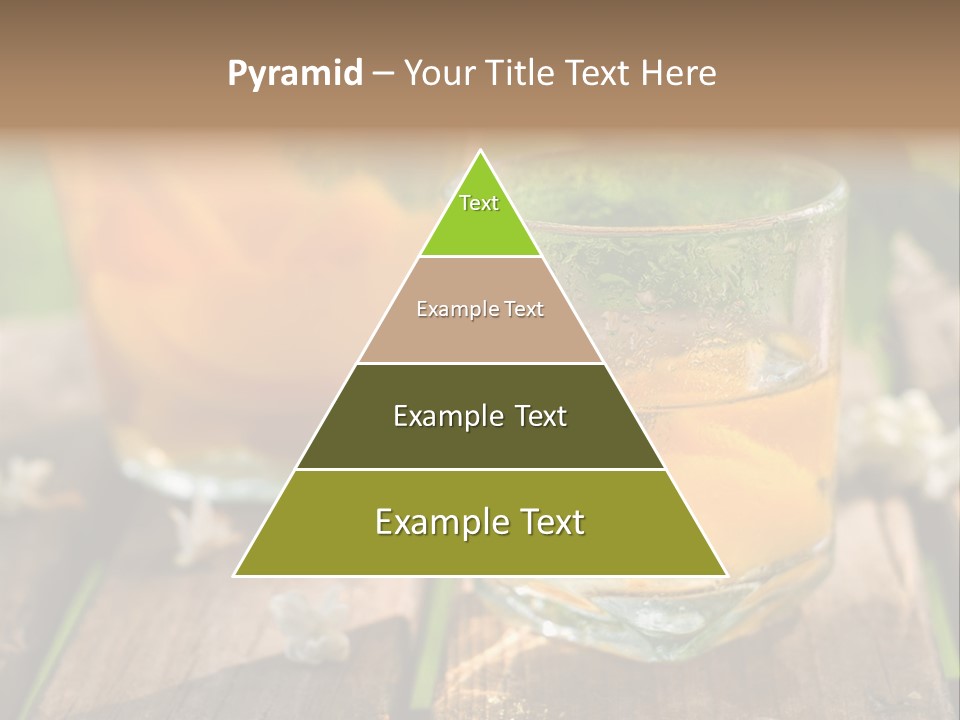 Carafe Lemonade Slice PowerPoint Template