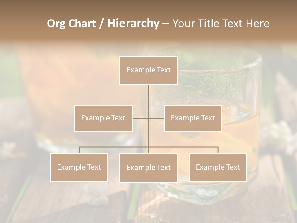 Carafe Lemonade Slice PowerPoint Template