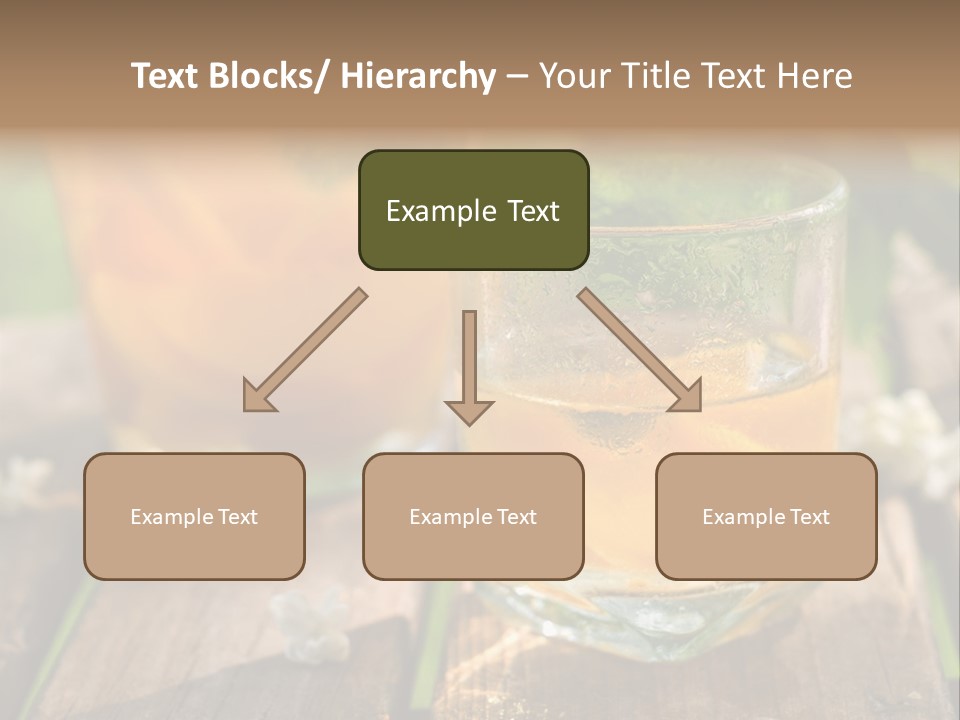 Carafe Lemonade Slice PowerPoint Template