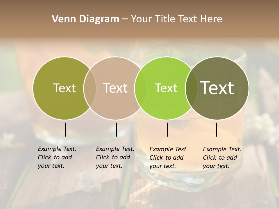 Carafe Lemonade Slice PowerPoint Template