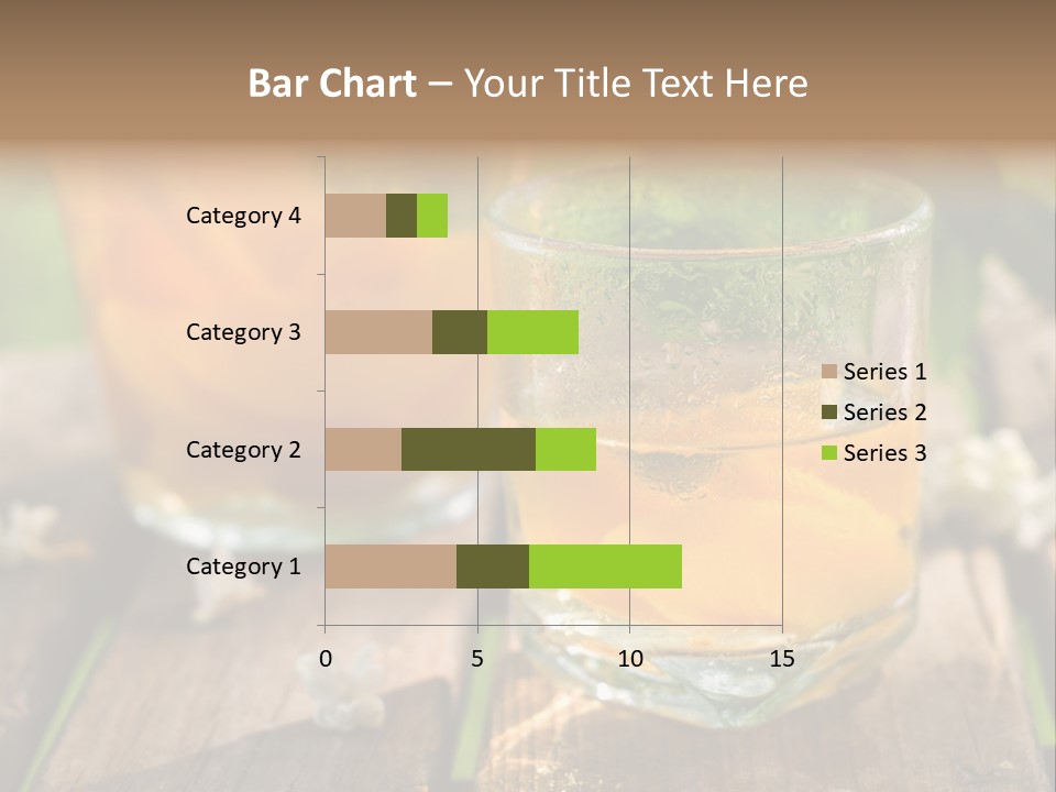 Carafe Lemonade Slice PowerPoint Template