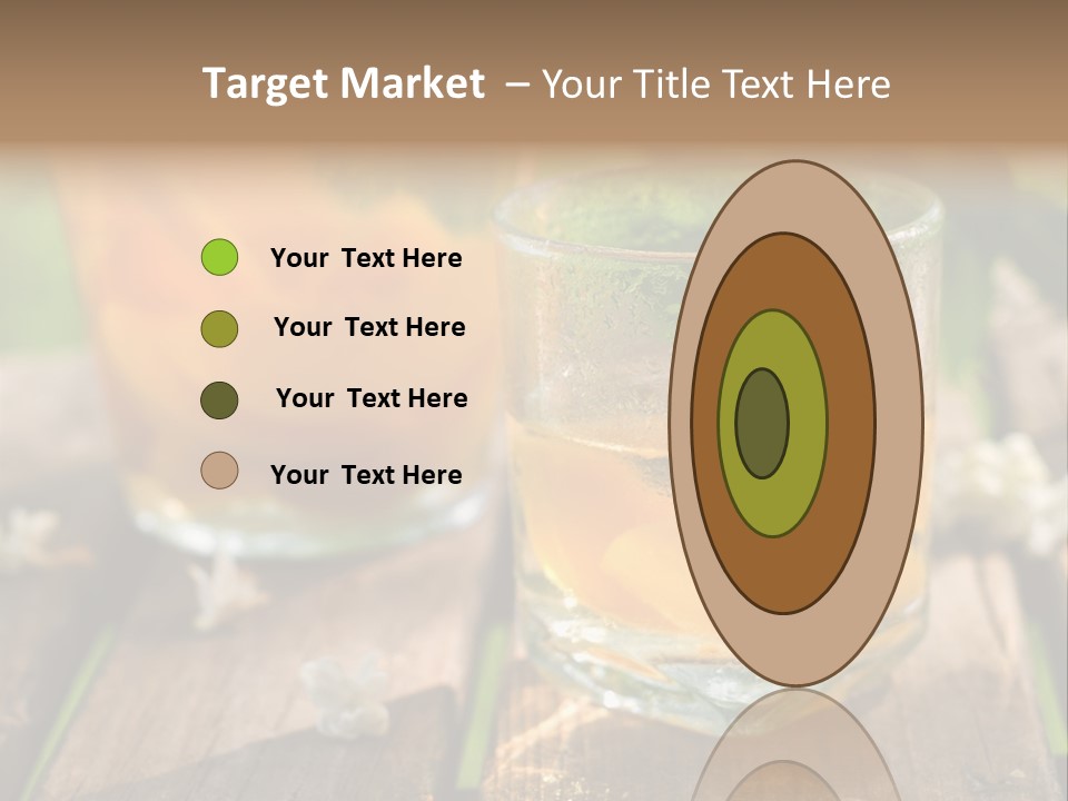 Carafe Lemonade Slice PowerPoint Template