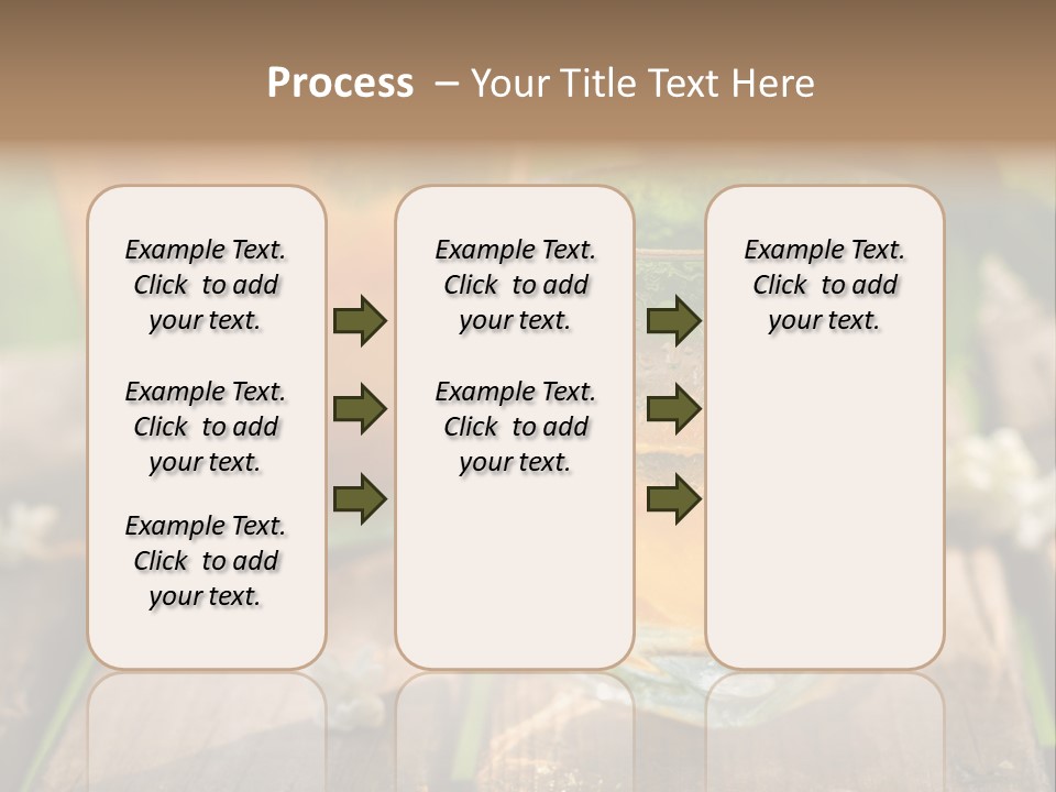 Carafe Lemonade Slice PowerPoint Template