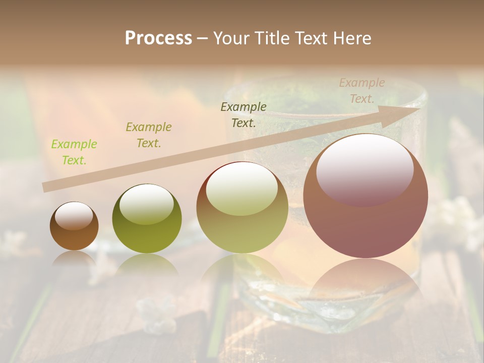 Carafe Lemonade Slice PowerPoint Template