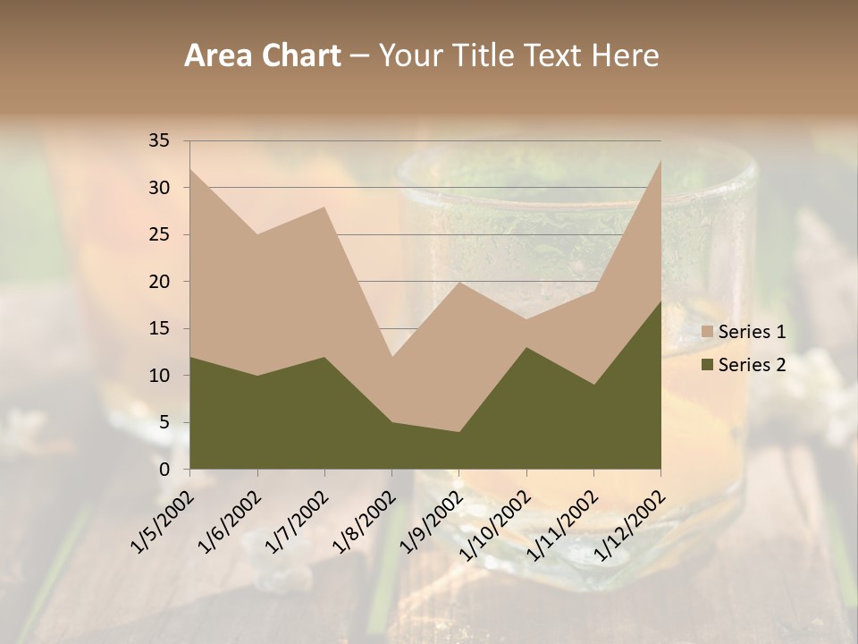 Carafe Lemonade Slice PowerPoint Template