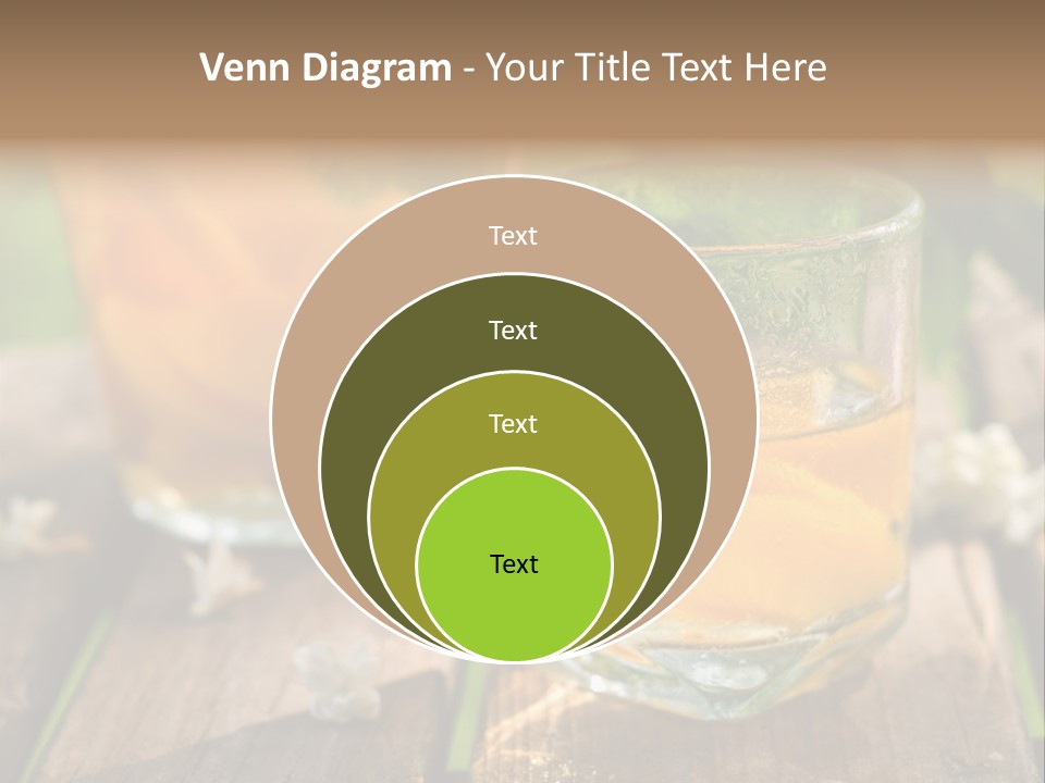 Carafe Lemonade Slice PowerPoint Template