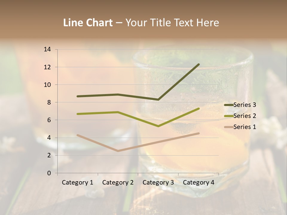 Carafe Lemonade Slice PowerPoint Template