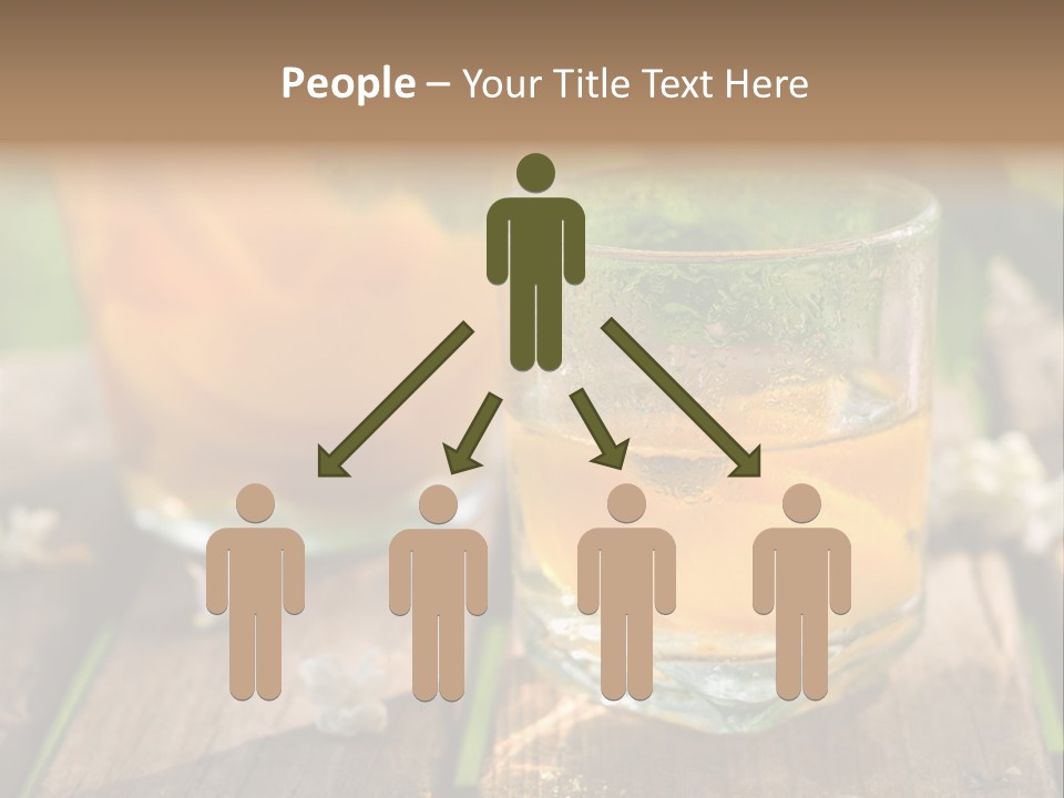 Carafe Lemonade Slice PowerPoint Template