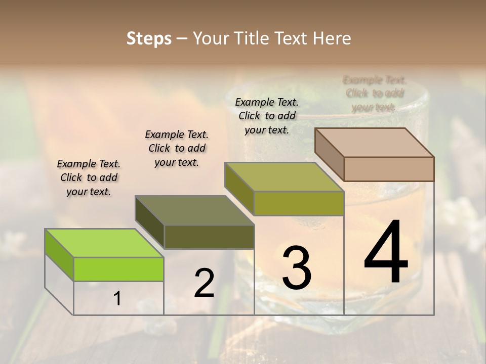 Carafe Lemonade Slice PowerPoint Template