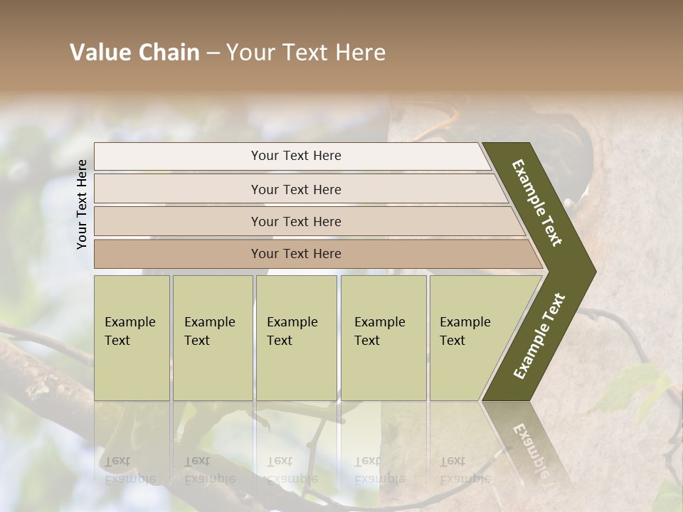 Make Angry Chick Shout At PowerPoint Template
