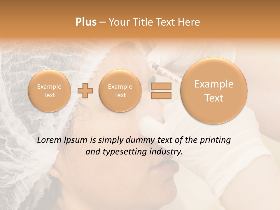Lips Skincare Doctor PowerPoint Template