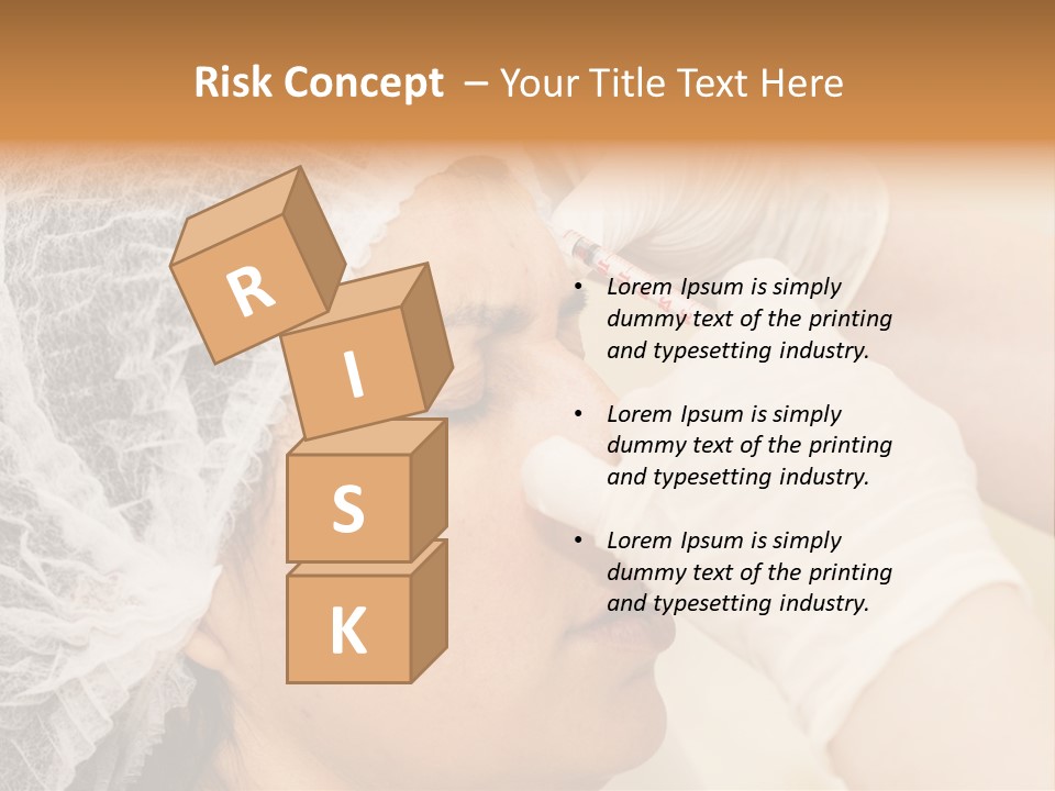 Lips Skincare Doctor PowerPoint Template