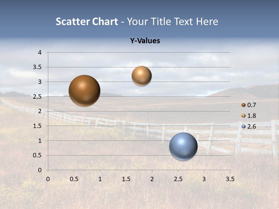 Horizon Tranquil White PowerPoint Template