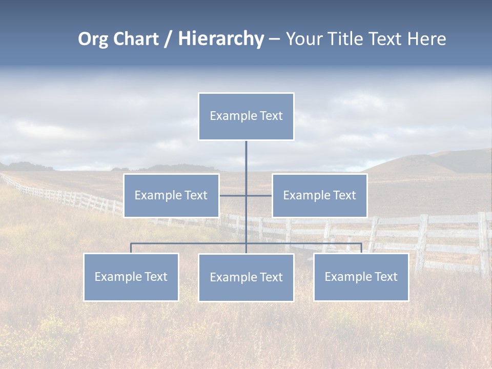 Horizon Tranquil White PowerPoint Template