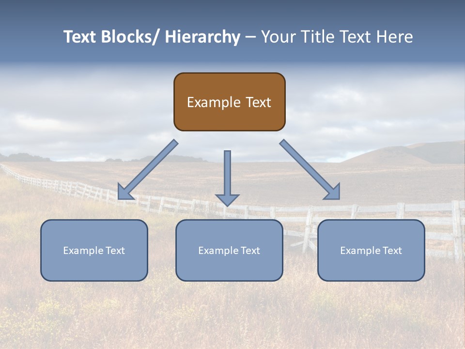 Horizon Tranquil White PowerPoint Template