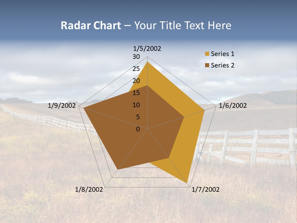 Horizon Tranquil White PowerPoint Template