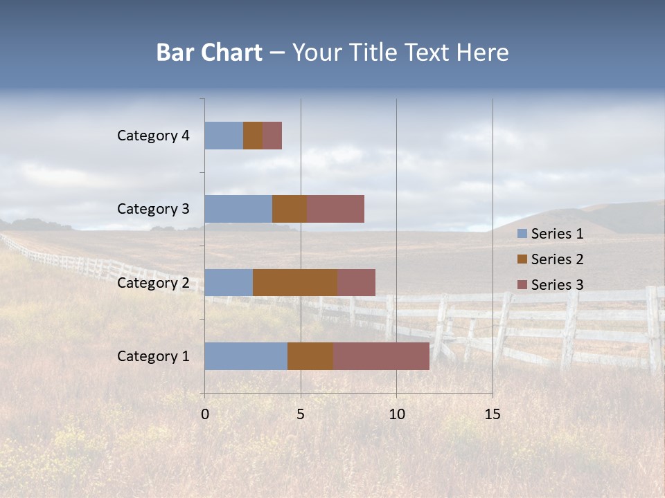 Horizon Tranquil White PowerPoint Template