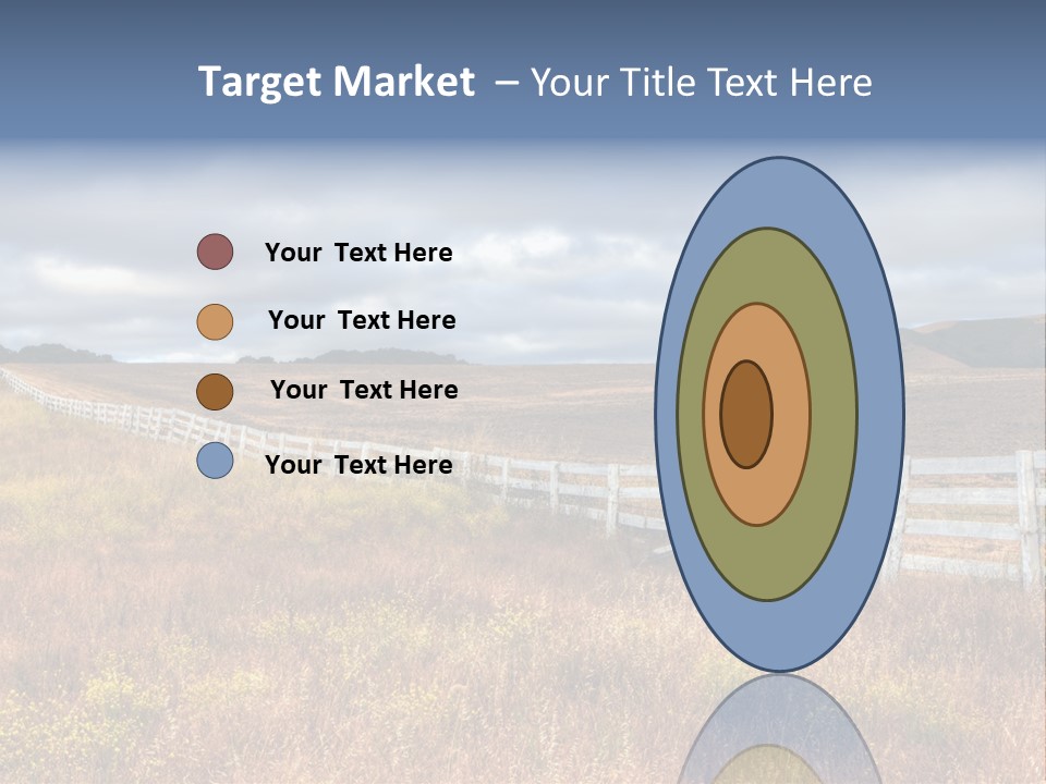 Horizon Tranquil White PowerPoint Template