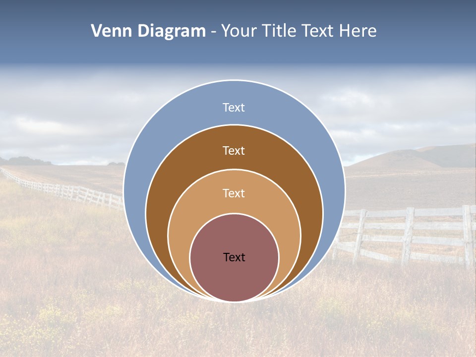 Horizon Tranquil White PowerPoint Template