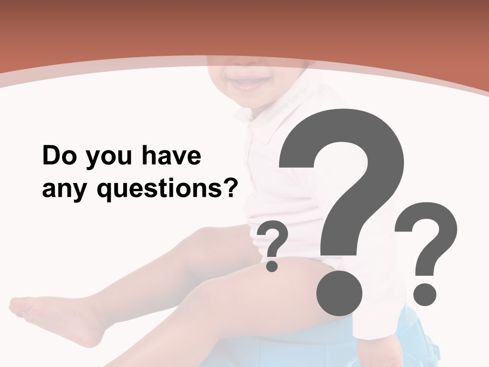 Isolated Adorable Human PowerPoint Template