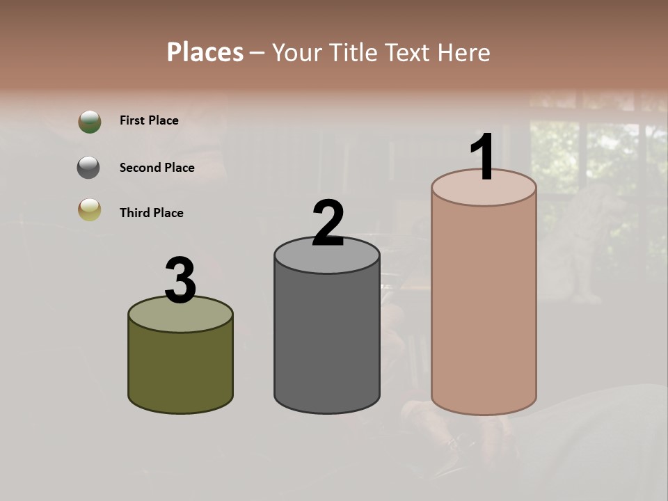 Martini Senior Alcohol PowerPoint Template