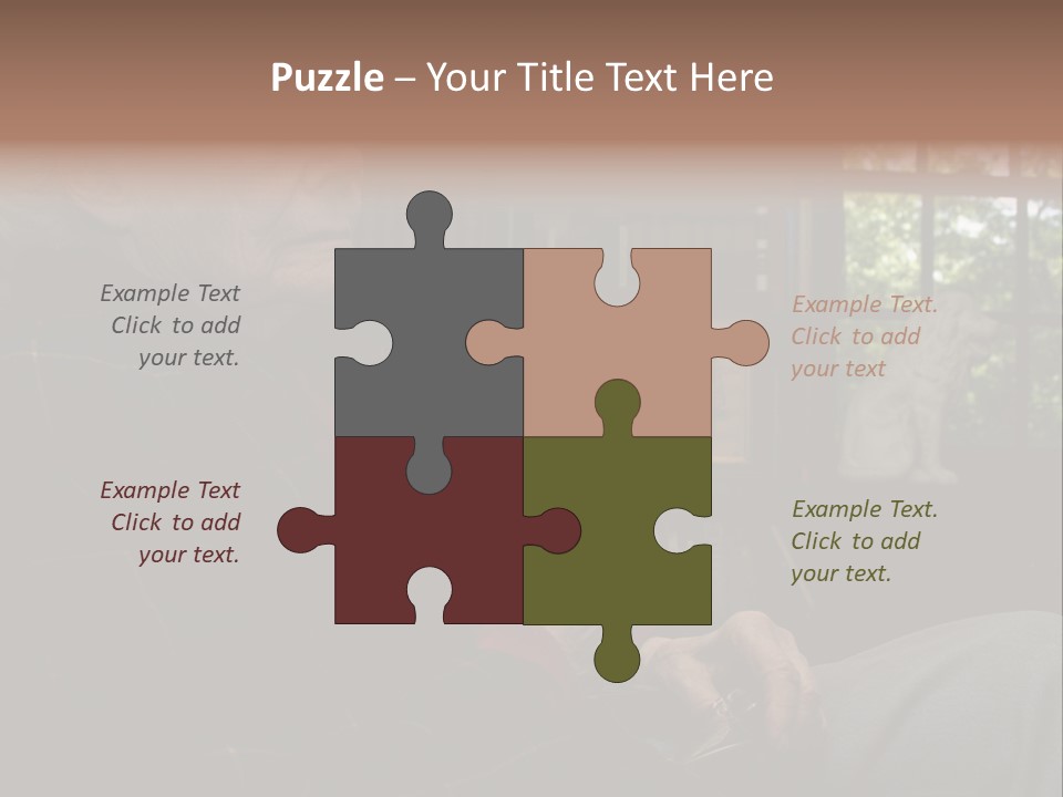 Martini Senior Alcohol PowerPoint Template