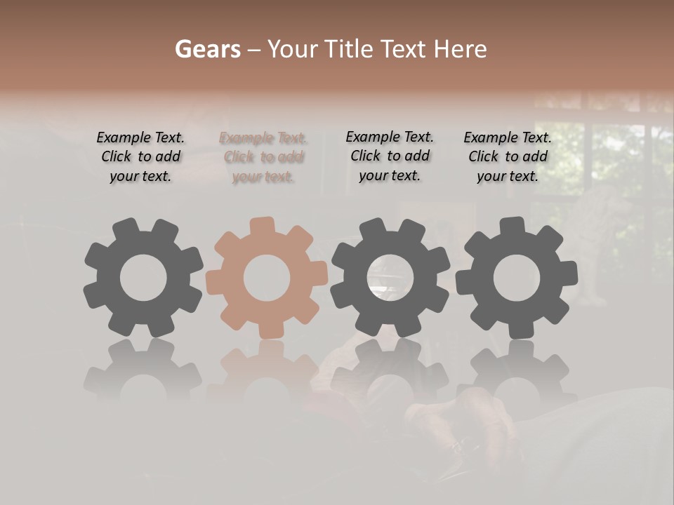 Martini Senior Alcohol PowerPoint Template