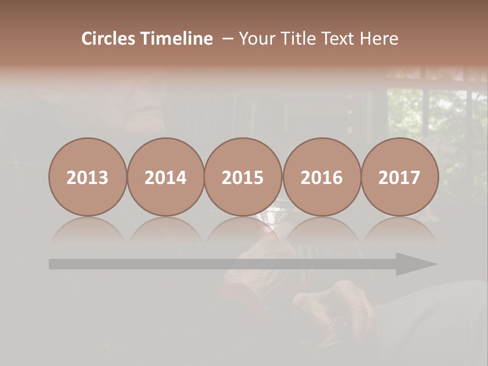 Martini Senior Alcohol PowerPoint Template