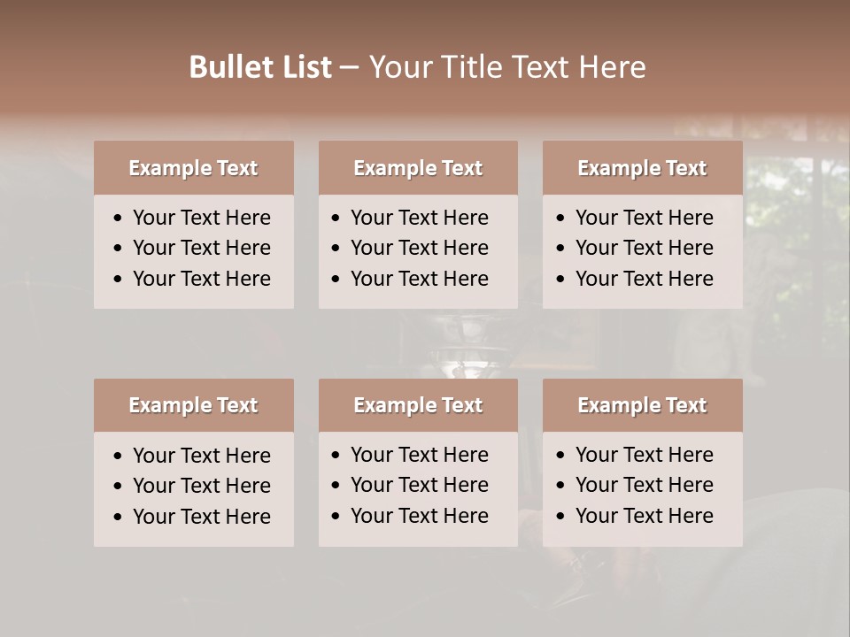 Martini Senior Alcohol PowerPoint Template