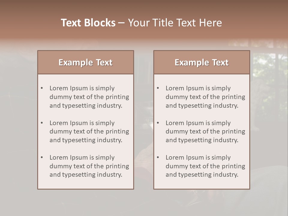 Martini Senior Alcohol PowerPoint Template