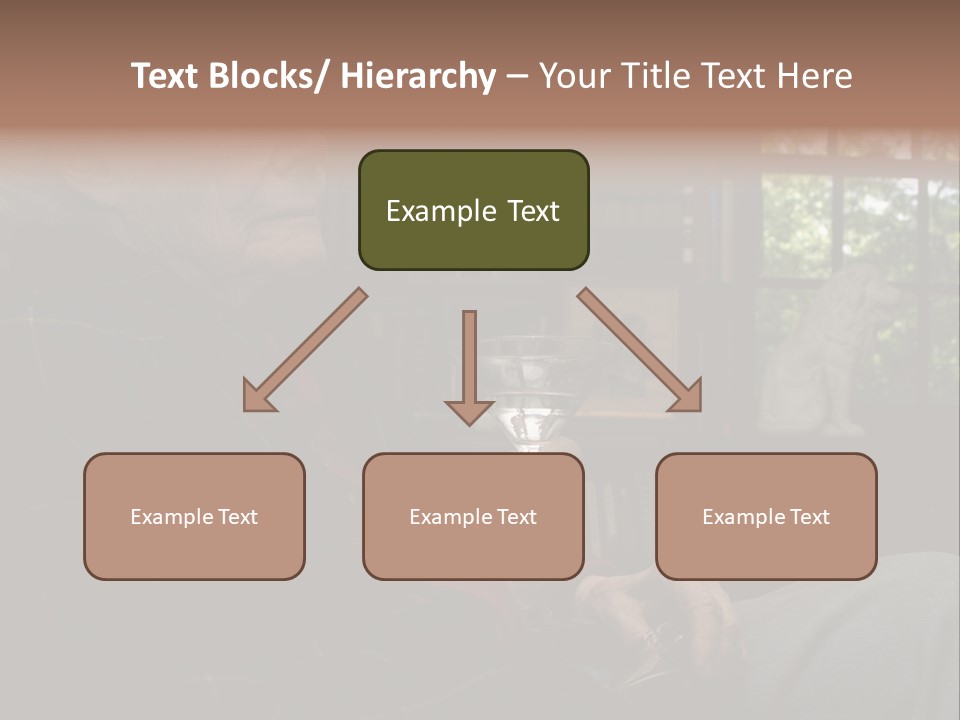 Martini Senior Alcohol PowerPoint Template