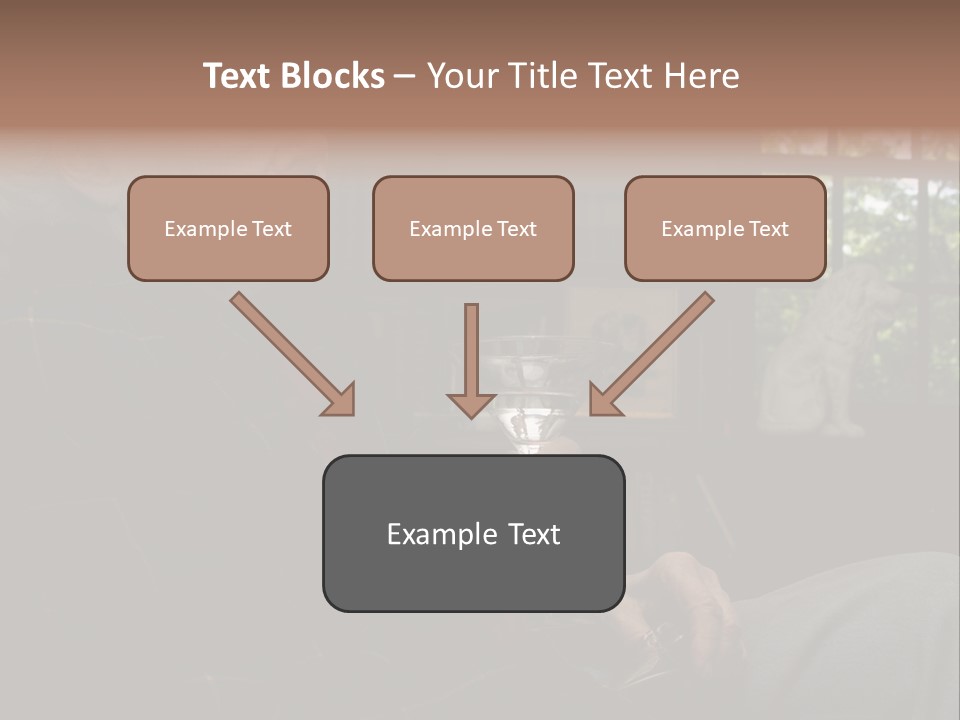 Martini Senior Alcohol PowerPoint Template