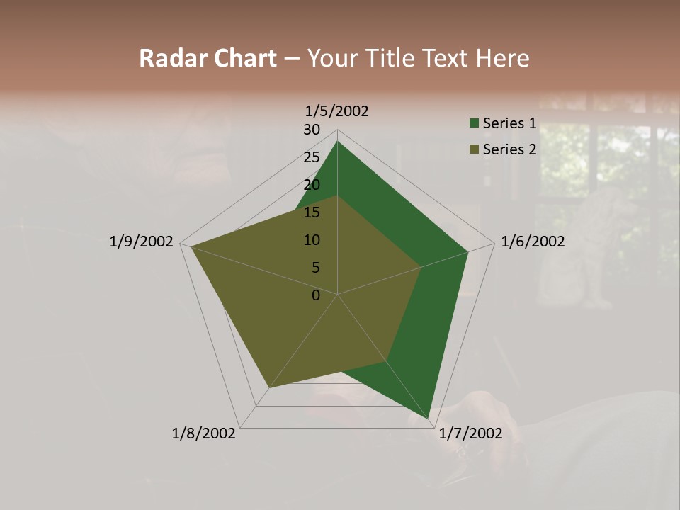 Martini Senior Alcohol PowerPoint Template