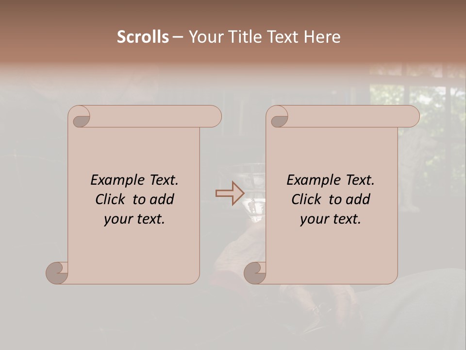 Martini Senior Alcohol PowerPoint Template