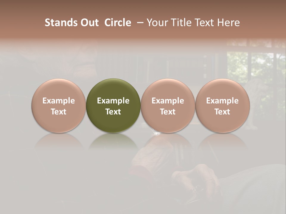 Martini Senior Alcohol PowerPoint Template