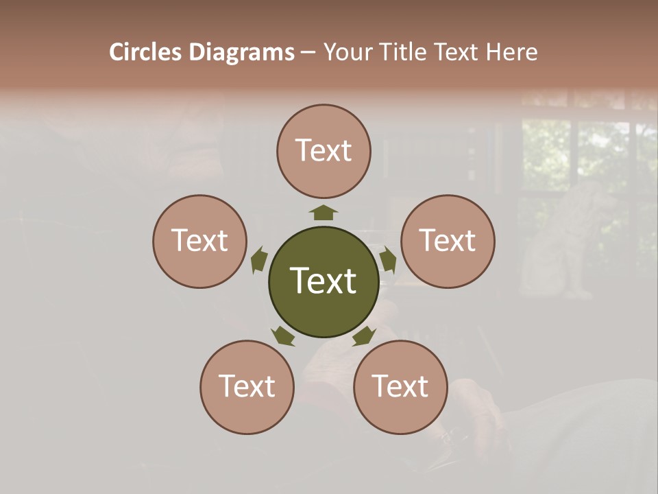 Martini Senior Alcohol PowerPoint Template