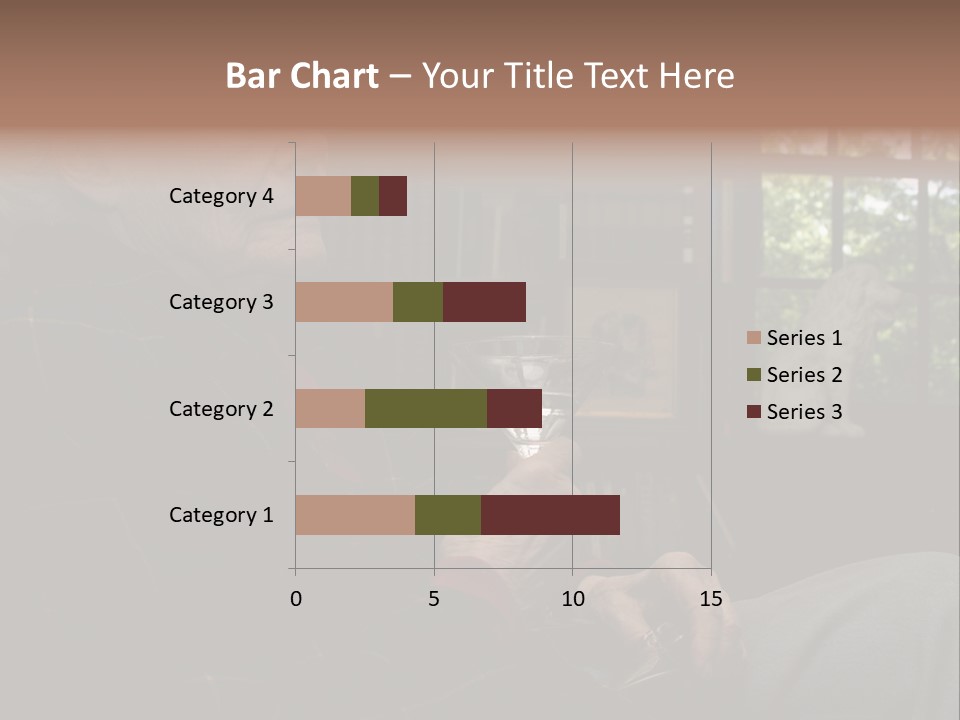 Martini Senior Alcohol PowerPoint Template