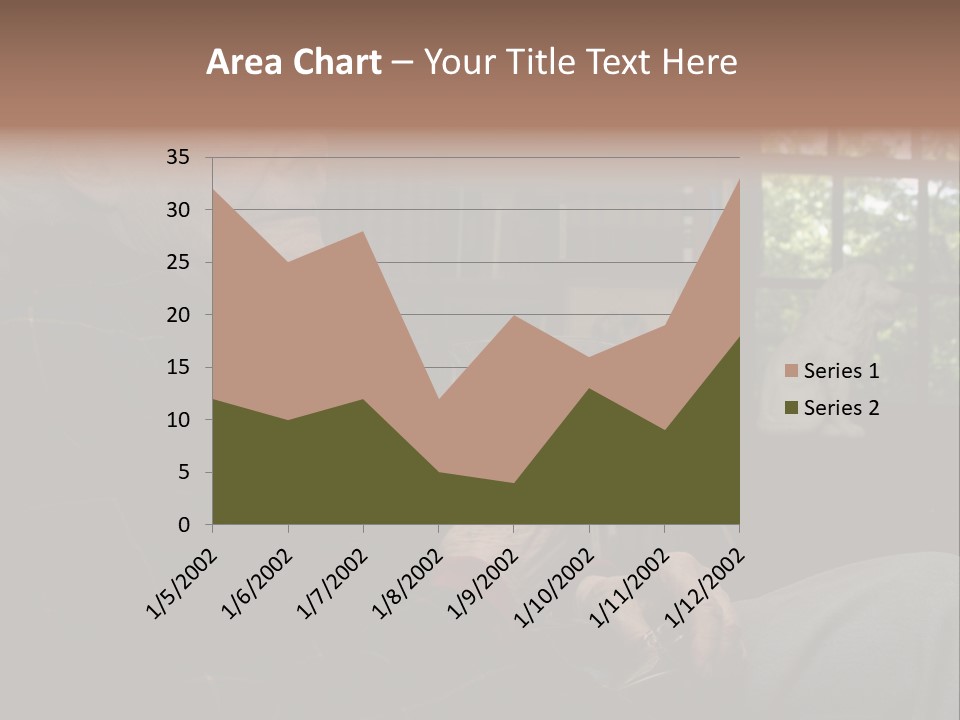 Martini Senior Alcohol PowerPoint Template