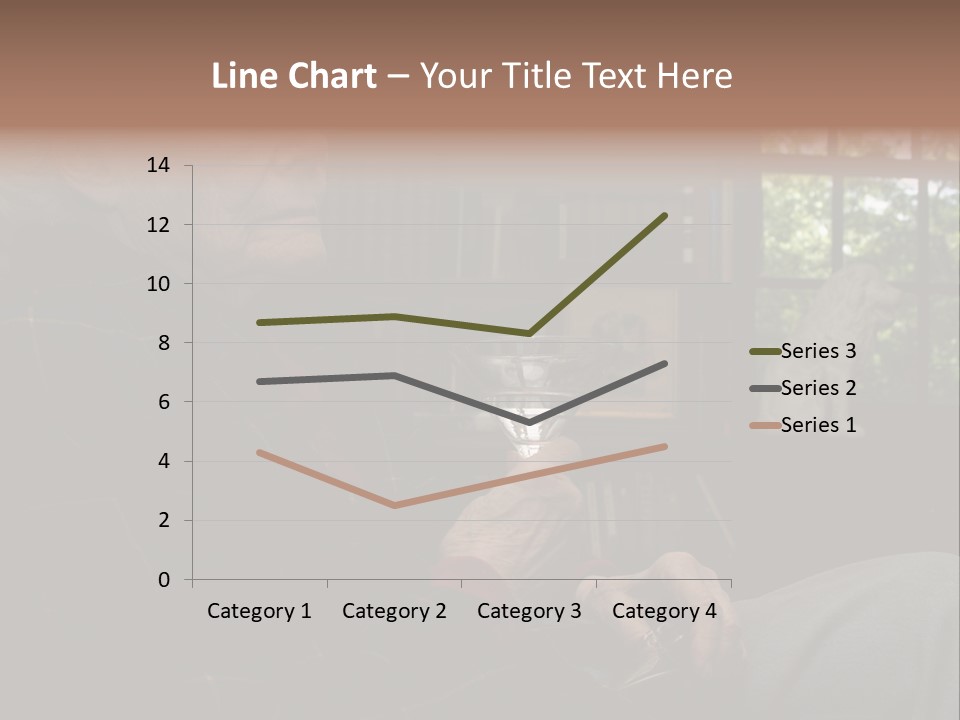Martini Senior Alcohol PowerPoint Template