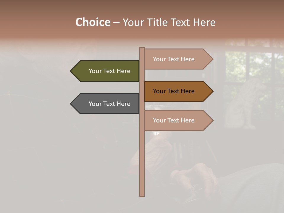 Martini Senior Alcohol PowerPoint Template
