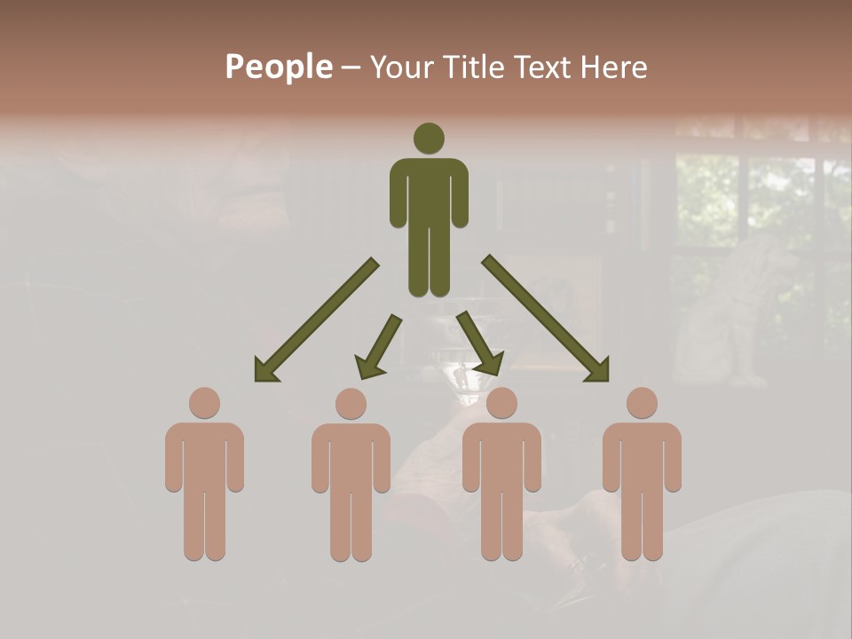 Martini Senior Alcohol PowerPoint Template