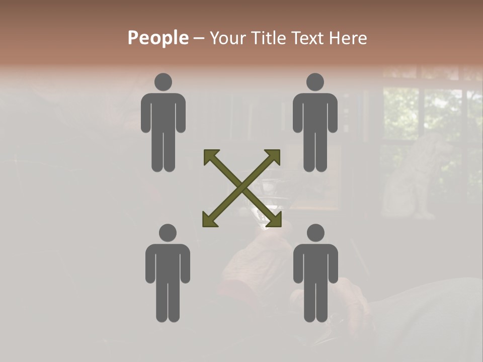 Martini Senior Alcohol PowerPoint Template