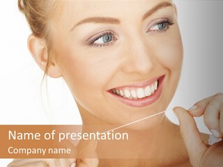 Beautiful Closeup Healthcare PowerPoint Template