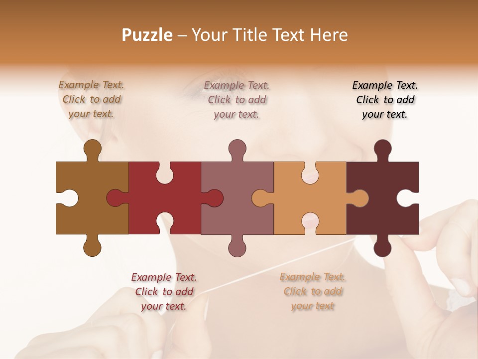 Beautiful Closeup Healthcare PowerPoint Template