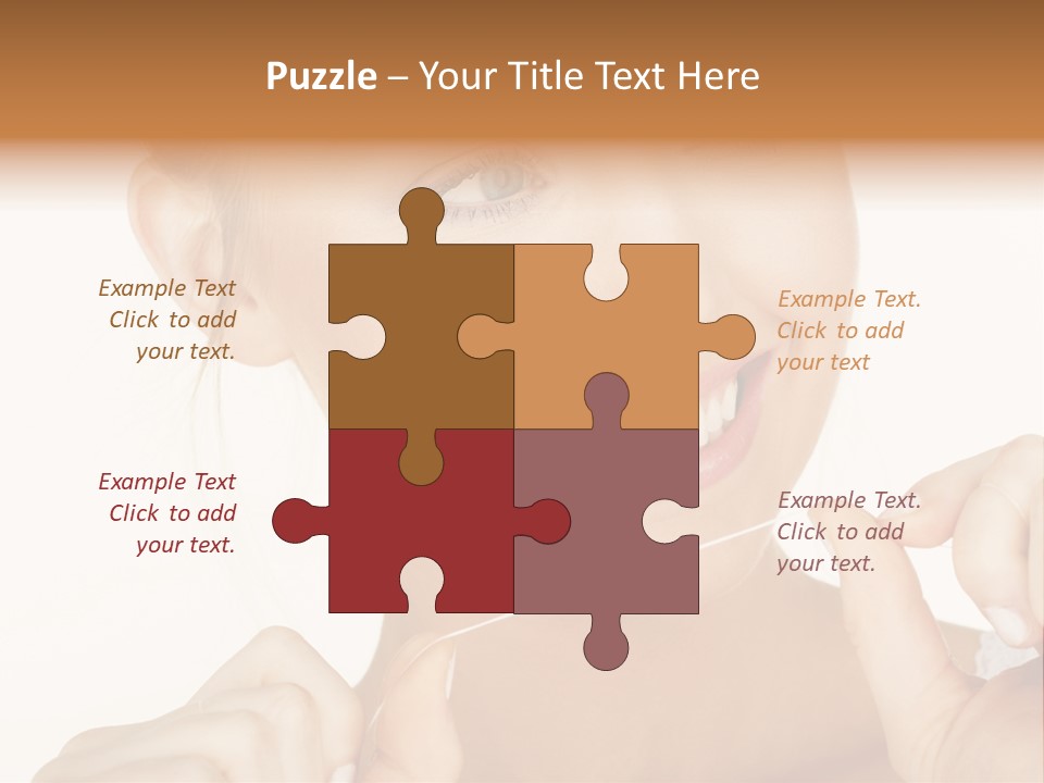 Beautiful Closeup Healthcare PowerPoint Template