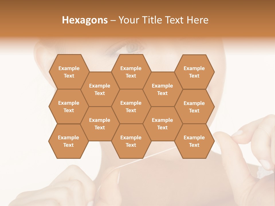 Beautiful Closeup Healthcare PowerPoint Template