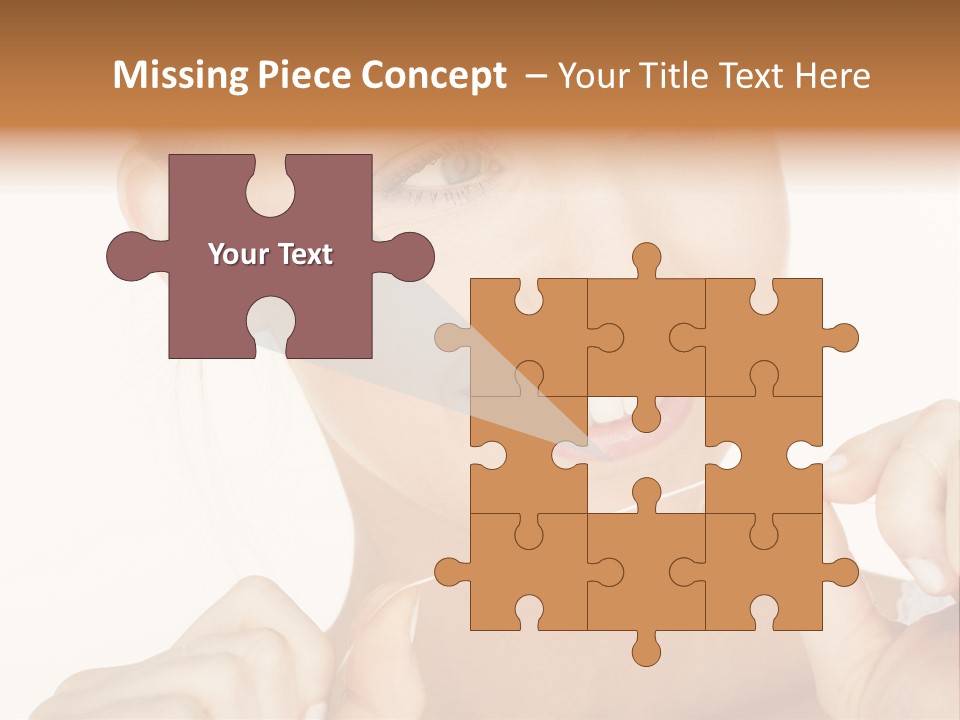 Beautiful Closeup Healthcare PowerPoint Template