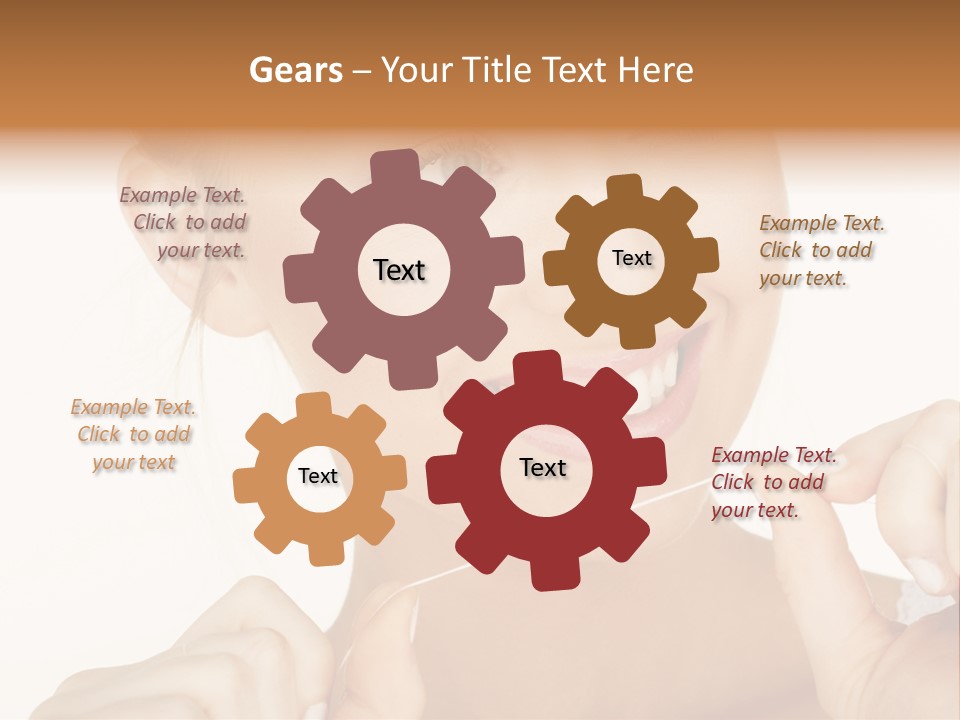 Beautiful Closeup Healthcare PowerPoint Template