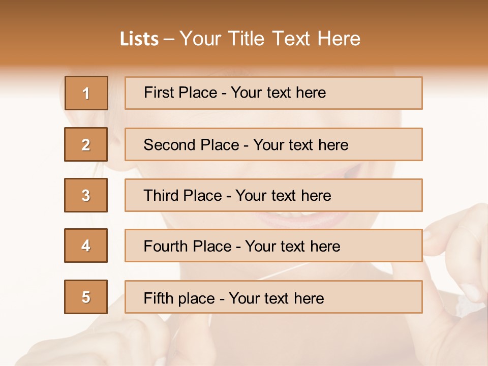 Beautiful Closeup Healthcare PowerPoint Template
