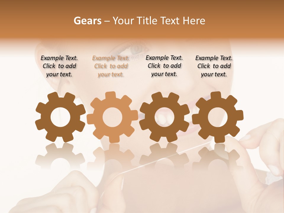 Beautiful Closeup Healthcare PowerPoint Template